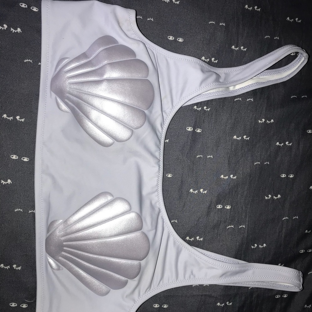 Has been sold VS Pink Seashell Swim Top